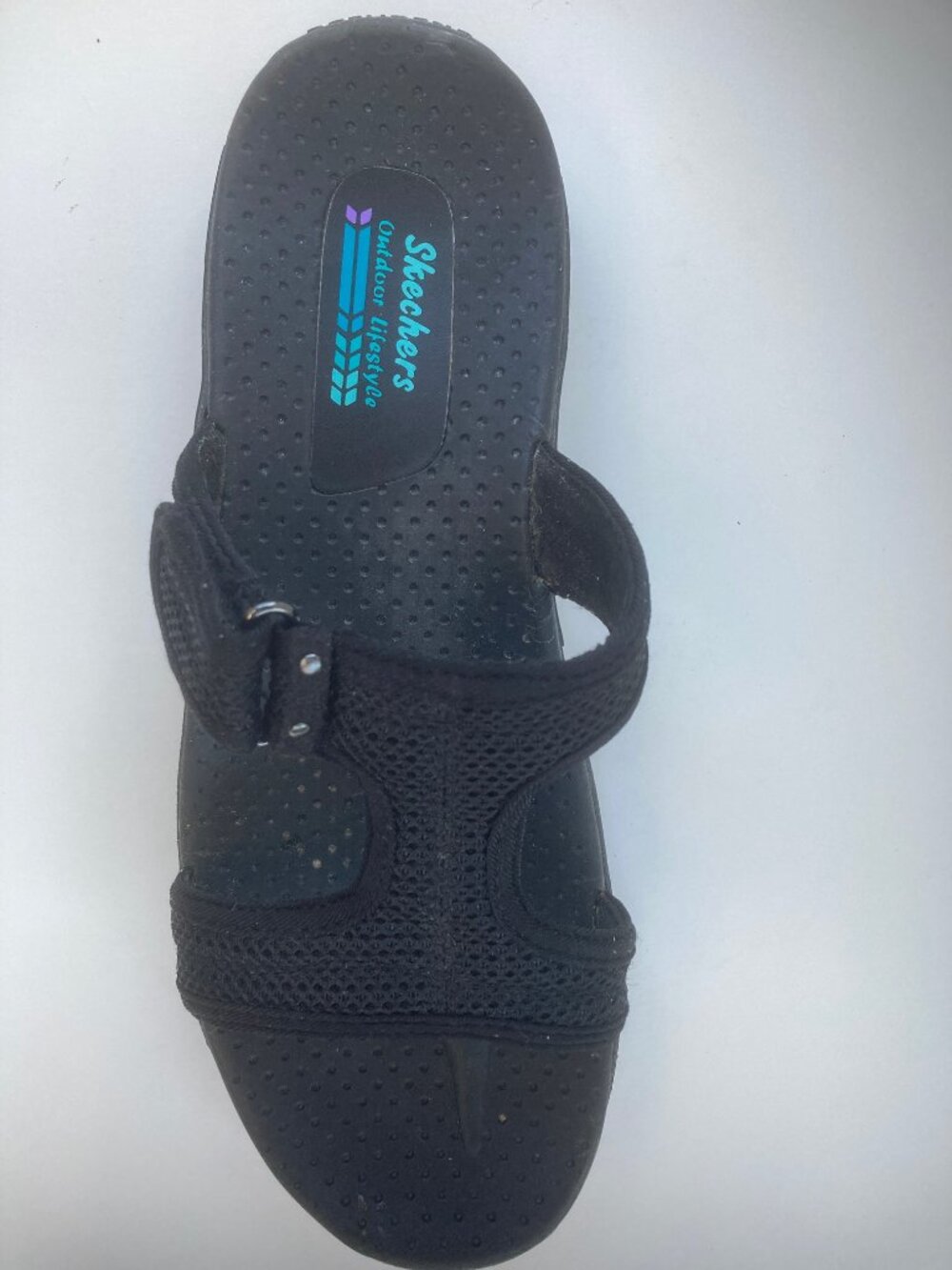 Skechers Outdoor Lifestyle Black Sandals Womens 9 Beach Casual - Picture 3 of 10